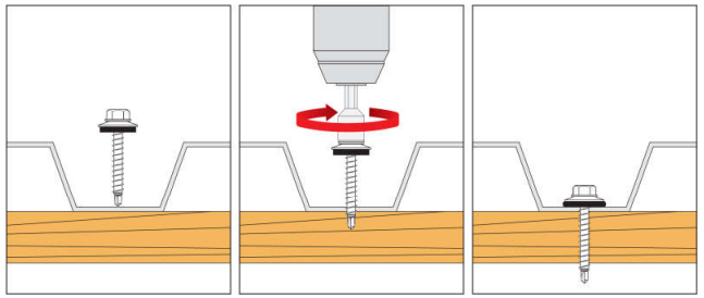 Wkręty farmerskie do drewna WFD